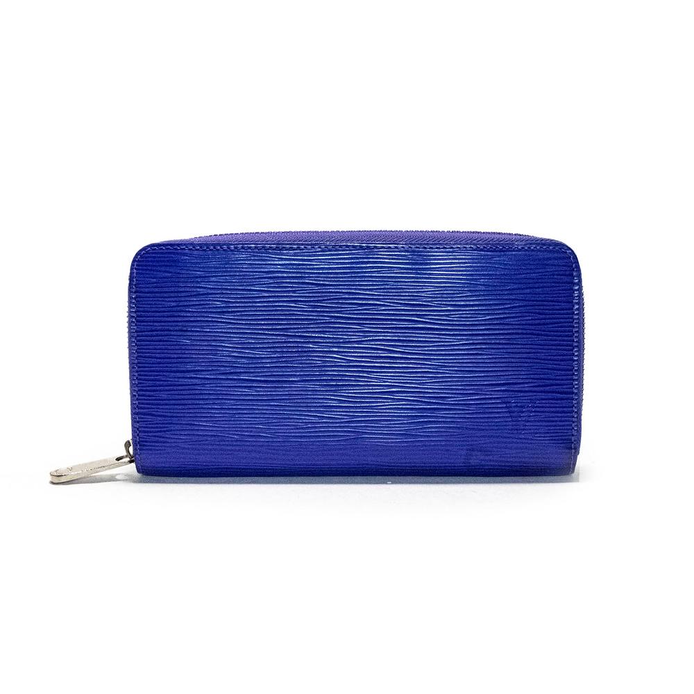  Louis Vuitton Purple Zippy Lined Wallet