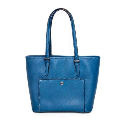 Michael M Kors Blue Leather Handbag