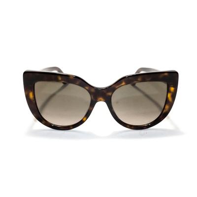 Gucci GGo164 Dark Tortoise Cat Eye Sunglasses 