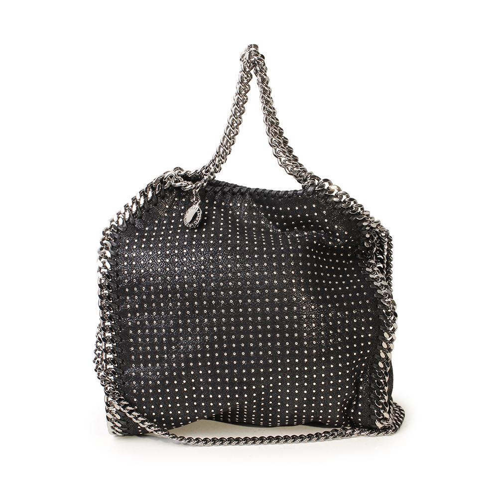  Stella Mccartney Studded Falabella Mini Fold Over Bag