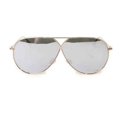 Christian Dior Reflective Aviator Sunglasses 