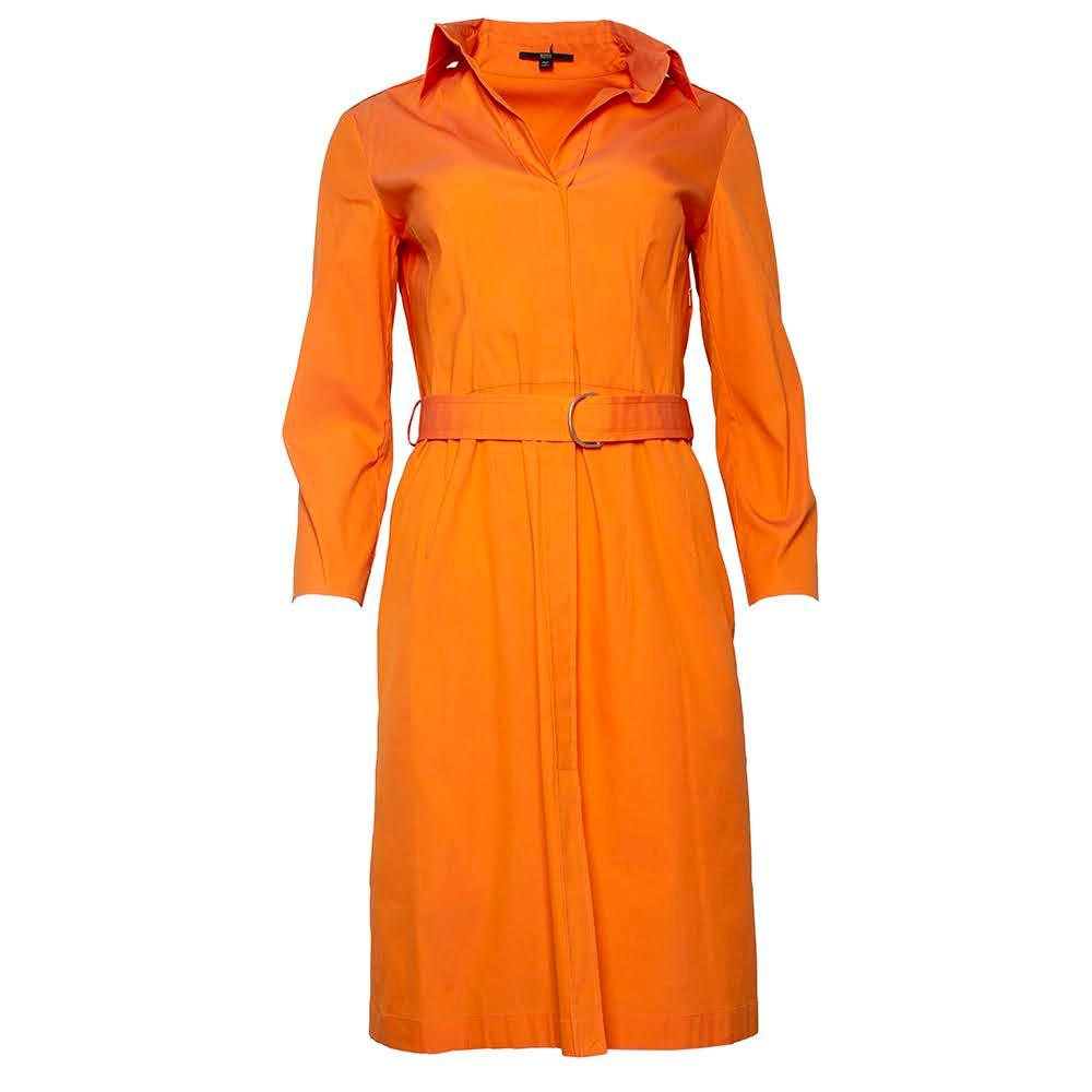  Hugo Boss Size 6 Orange Dress
