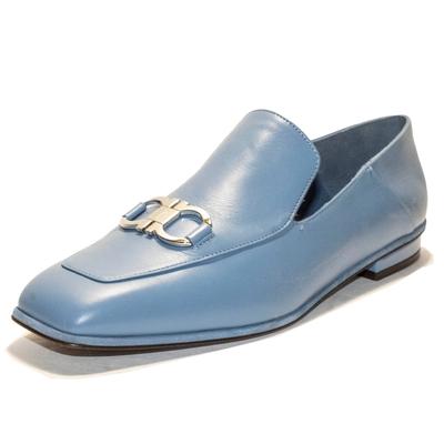 Salvatore Ferragamo Size 8 Blue Loafers