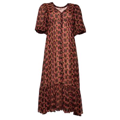by TiMo Size Small Brown Floral Dress