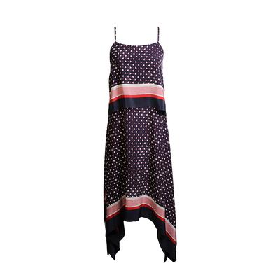 Joie Size XS Silk Triangle Print Dress