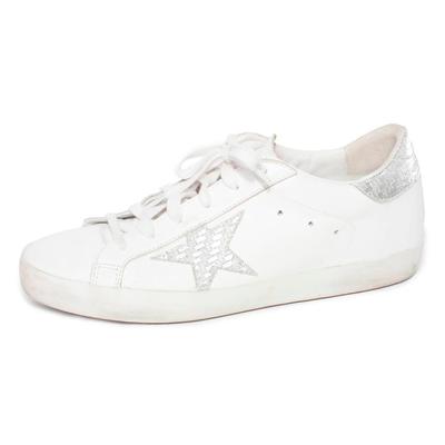 Golden Goose Size 39 White Superstar Private Edition Sneakers