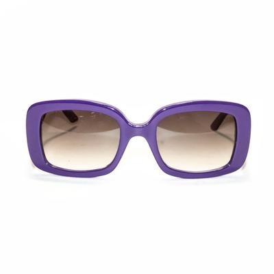 Christain Dior Purple Lady Sunglasses with Case 