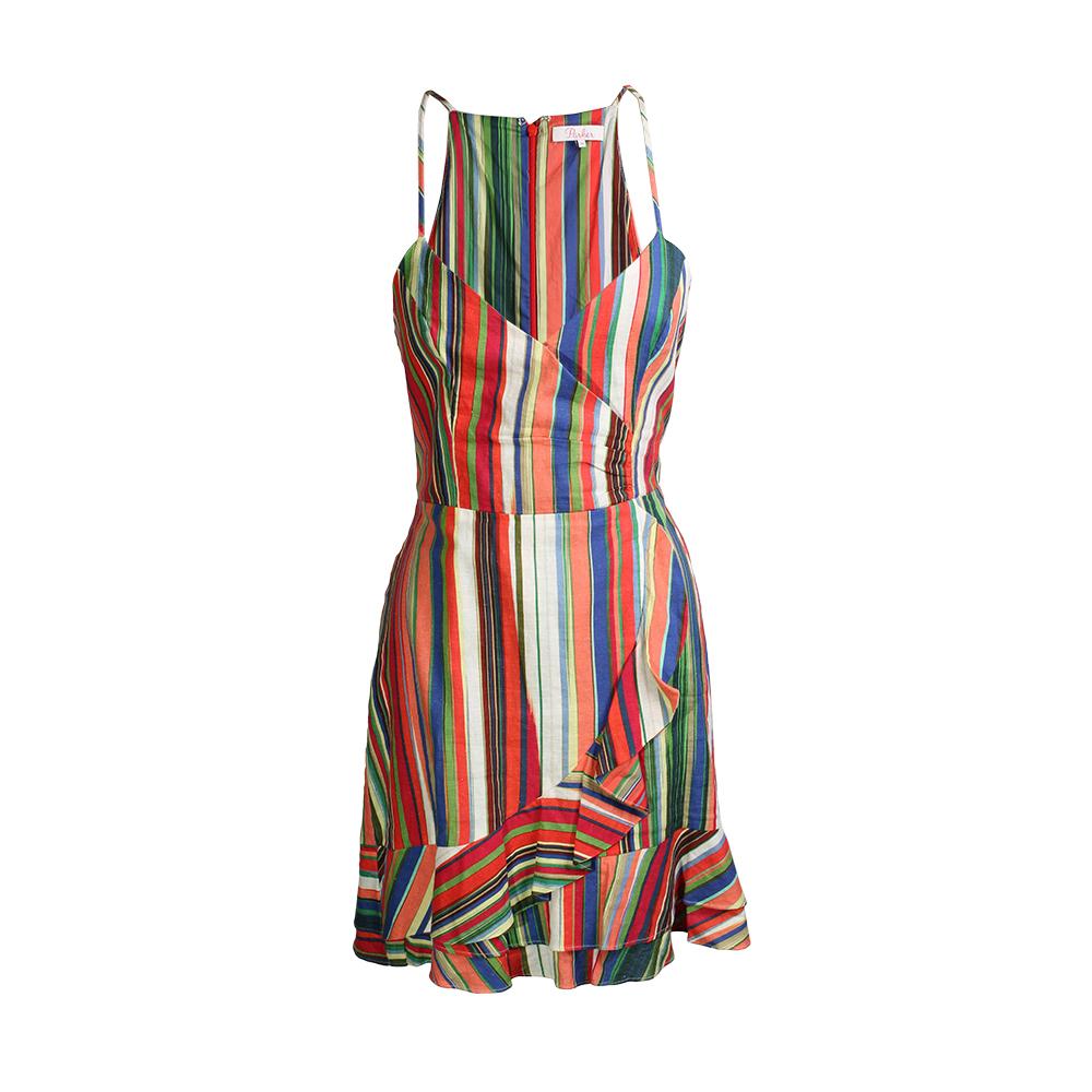  Parker Size 10 Striped Dress