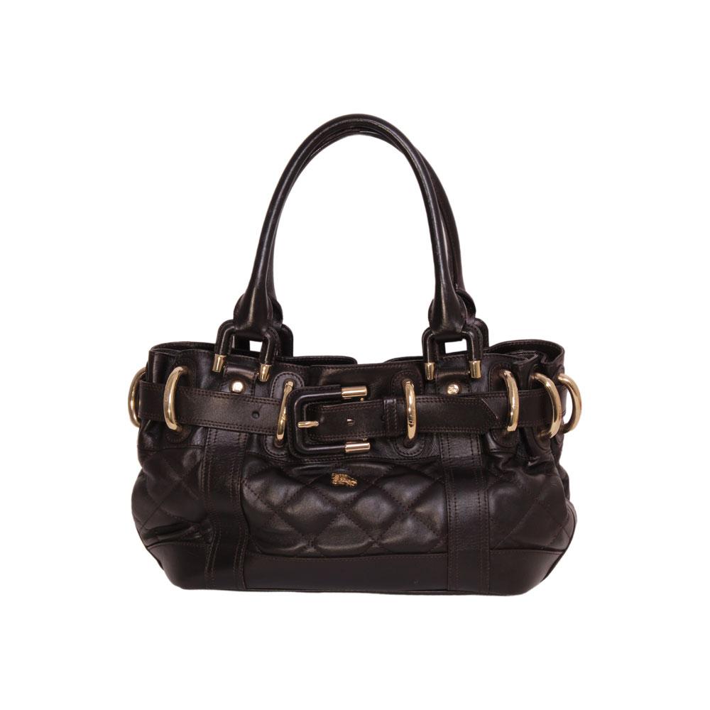 Burberry Leather Handbag