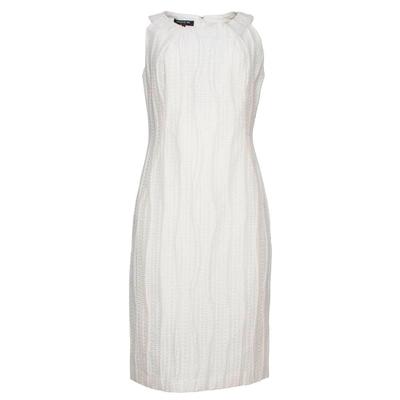 Lafayette 148 Size 8 White Dress