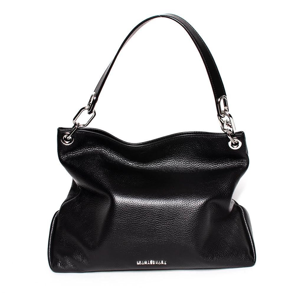  Michael M Kors Black Leather Handbag