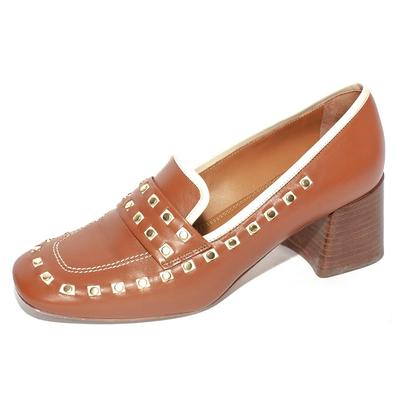 Tory Burch Size 7 Brown Leather Pumps