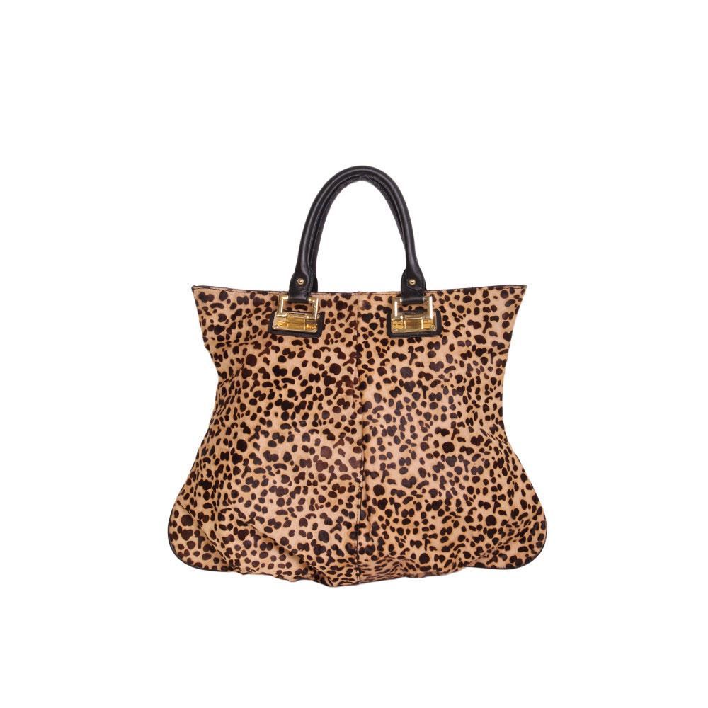  Charles Jourdan Leopard Handbag
