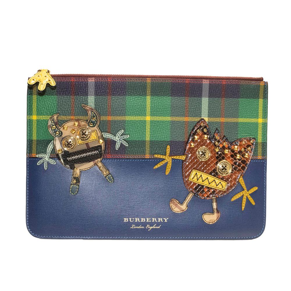  Burberry Monsters Limited Edition Small Pouch