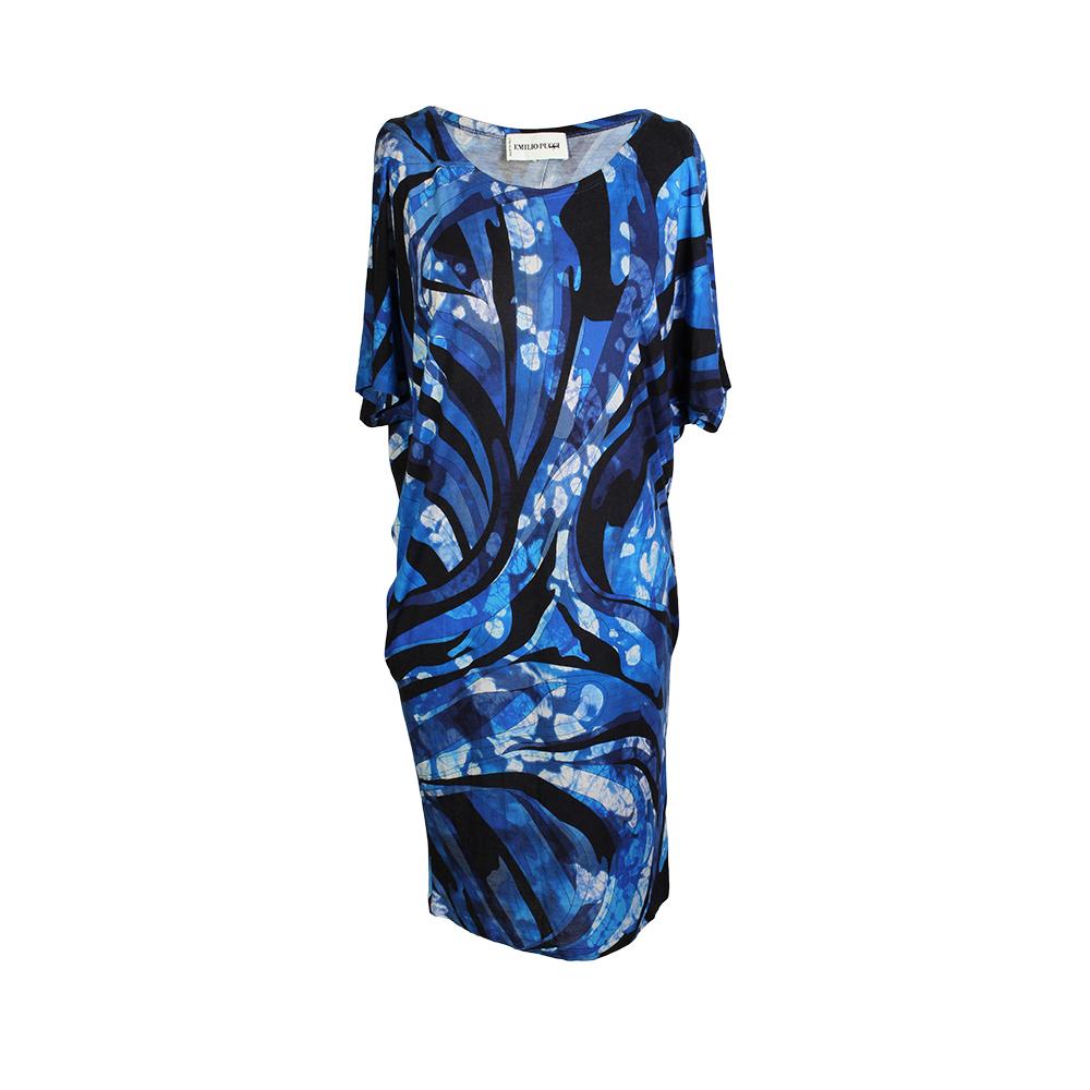  Emilio Pucci Size Small Abstract Pattern Dress