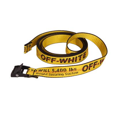 Off-White One Size Yellow Belt