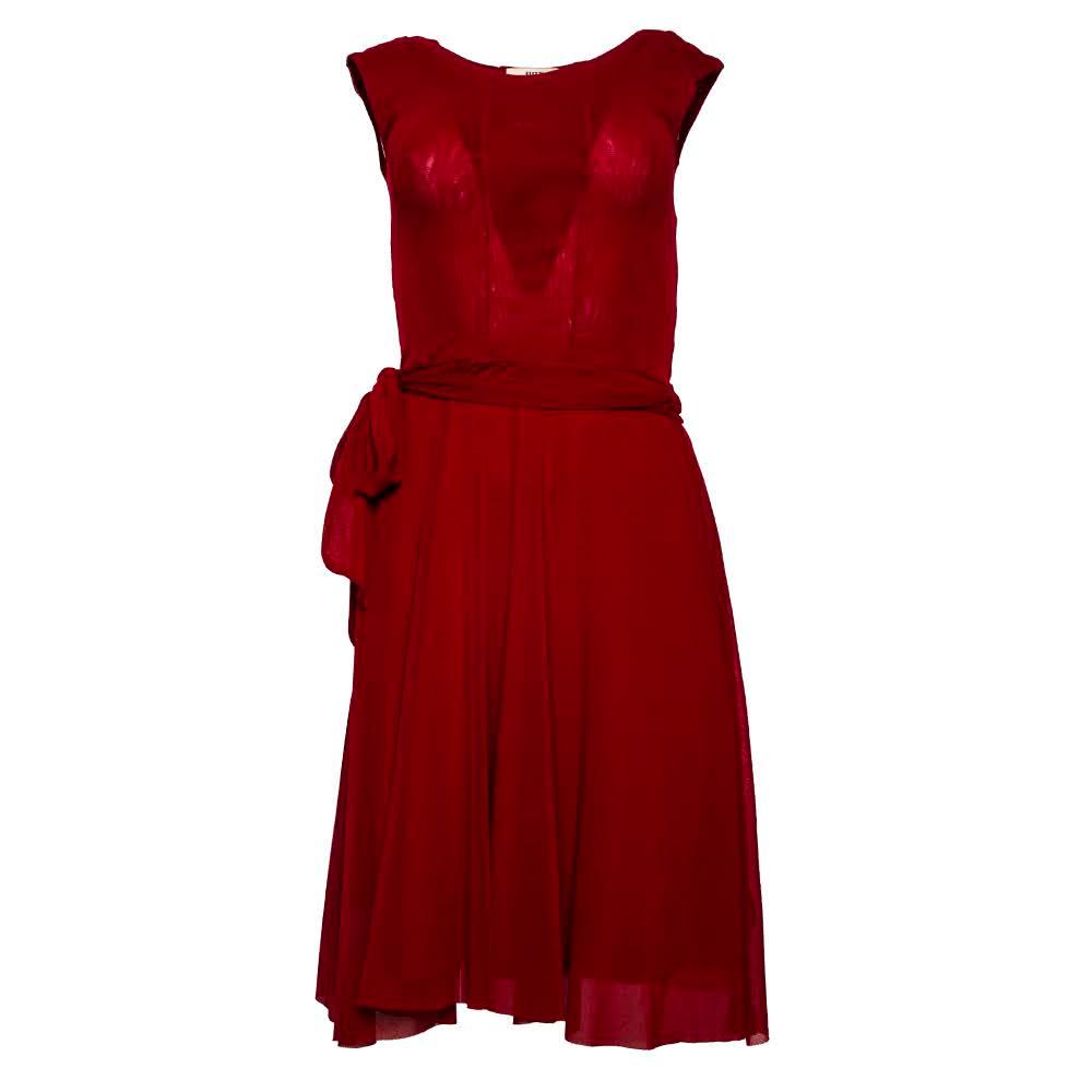  Fuzzi Size Xs Red Dress