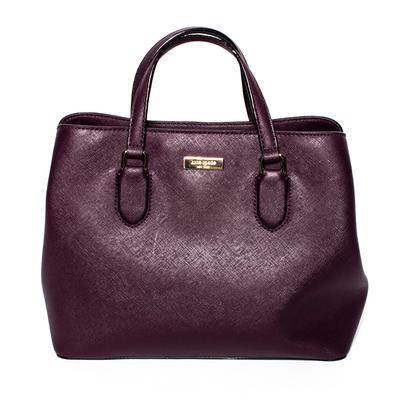 Kate Spade Purple Saffiano Leather Handbag