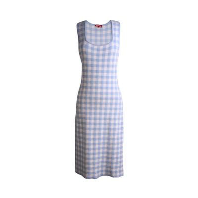 STAUD Size Medium Blue Maxi Dress