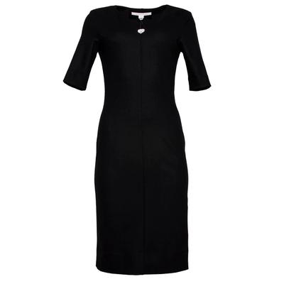  New Diane Von Furstenberg Size 6 Black Dress