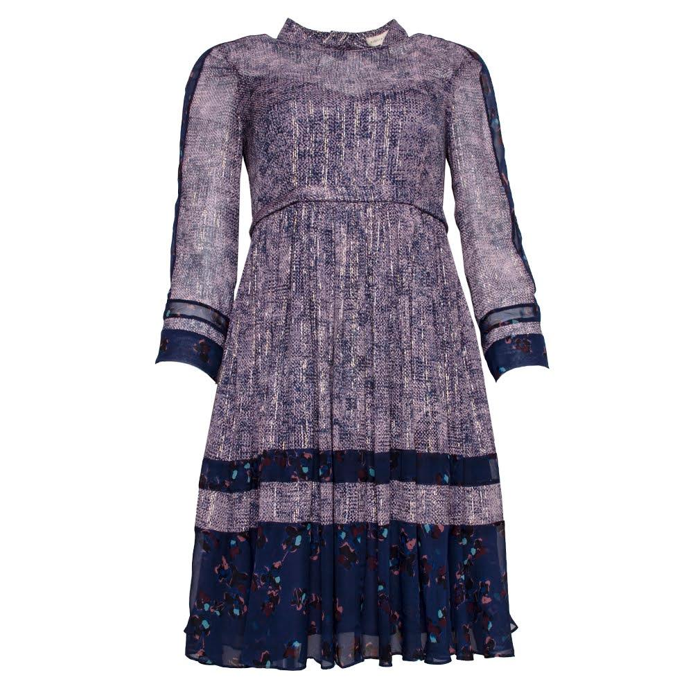  Rebecca Taylor Size 0 Purple Dress