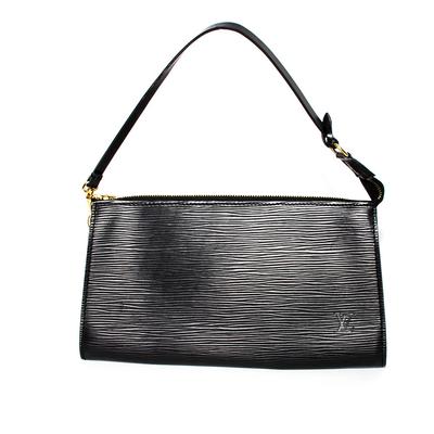 Louis Vuitton Black Epi Leather Handbag