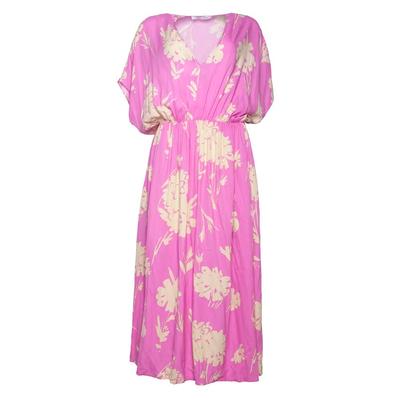 Samsoe Size Medium Pink Floral Dress