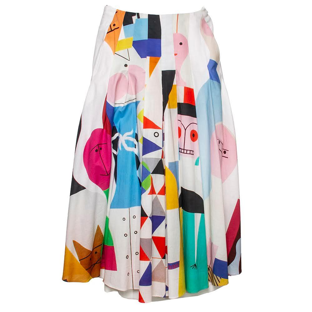  Akris Size 4 Tan Girard 2017 Skirt
