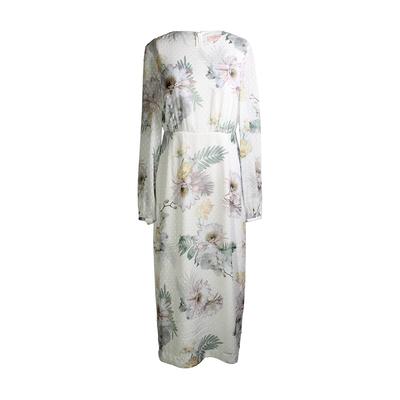 Ted Baker Size Small Flora Print Maxi Dress