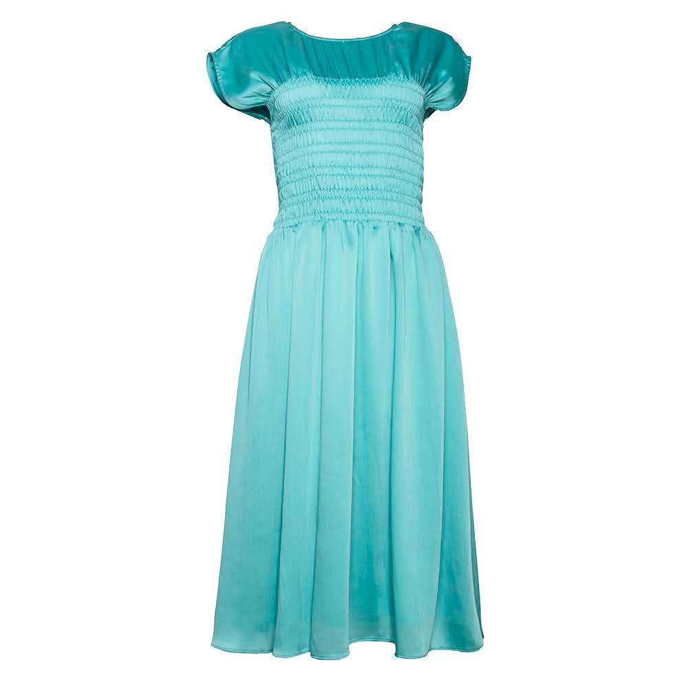  Trina Turk Size Medium Blue Maxi Dress