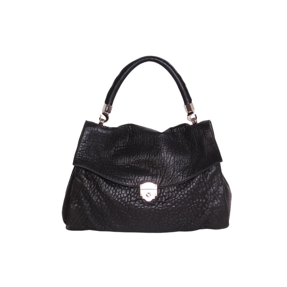  Yves Saint Laurent Black Leather Handbag