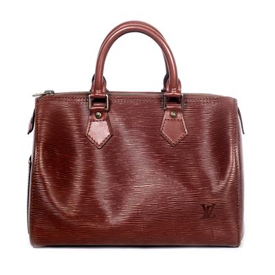 Louis Vuitton Brown Speedy Handbag 