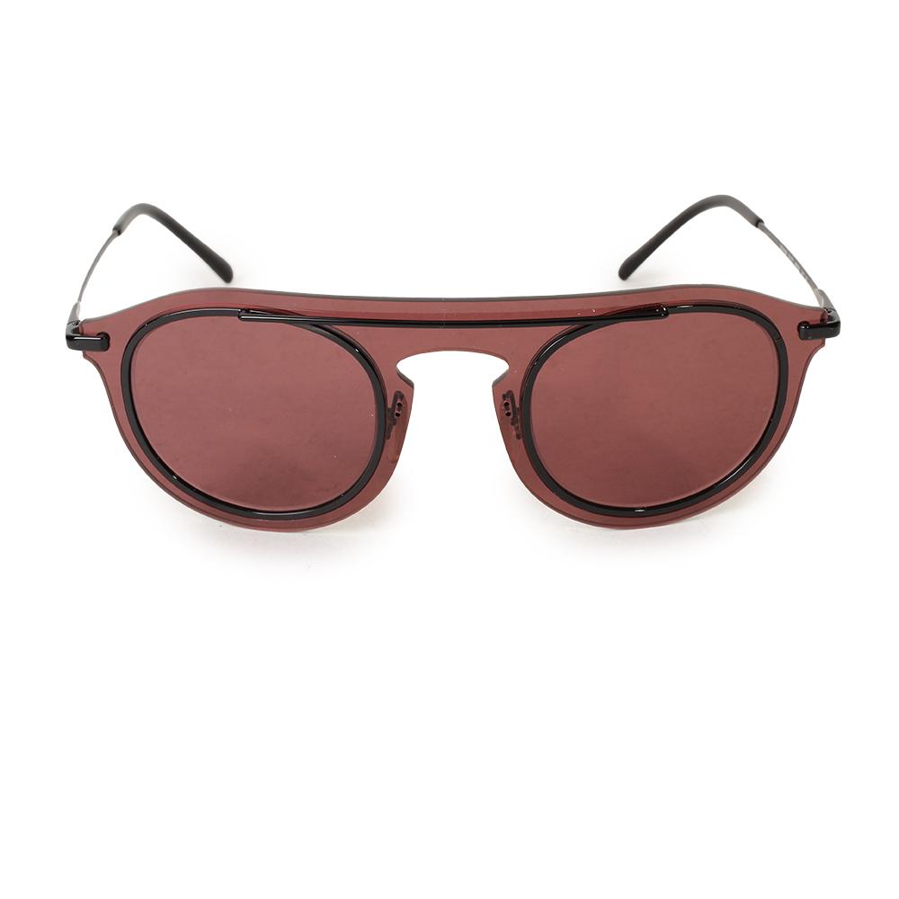  Dolce & Gabbana Burgundy Frameless Sunglasses