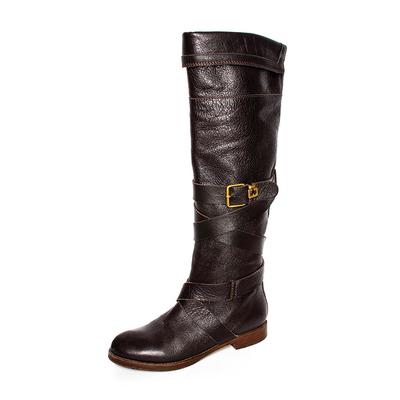 Chloe Size 38 Brown Leather Boots  