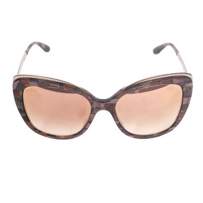 Dolce + Gabbana Bronze Copper Sunglasses