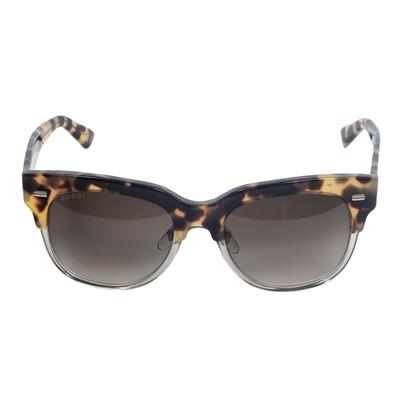 Gucci Brown Spotted Havana Sunglasses