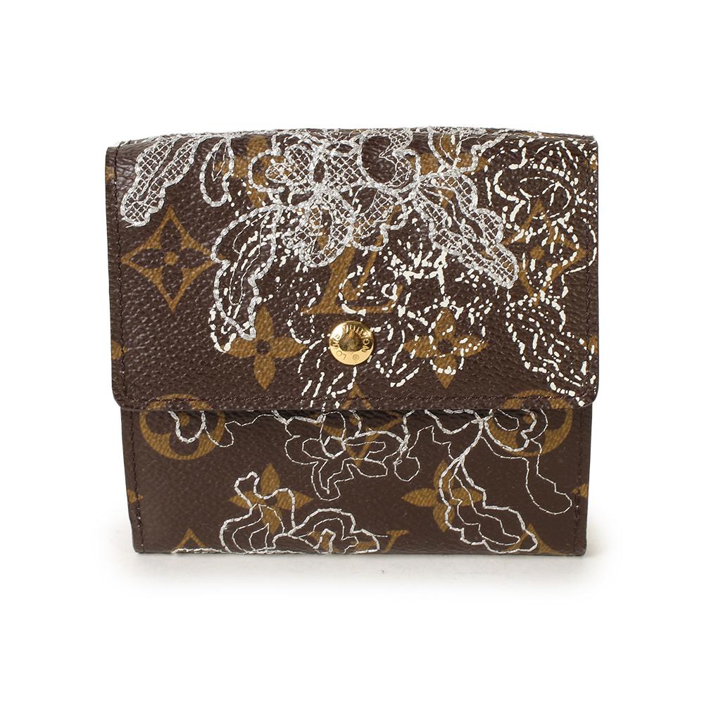  Louis Vuitton Dentelle Ludlow Embroidered Wallet