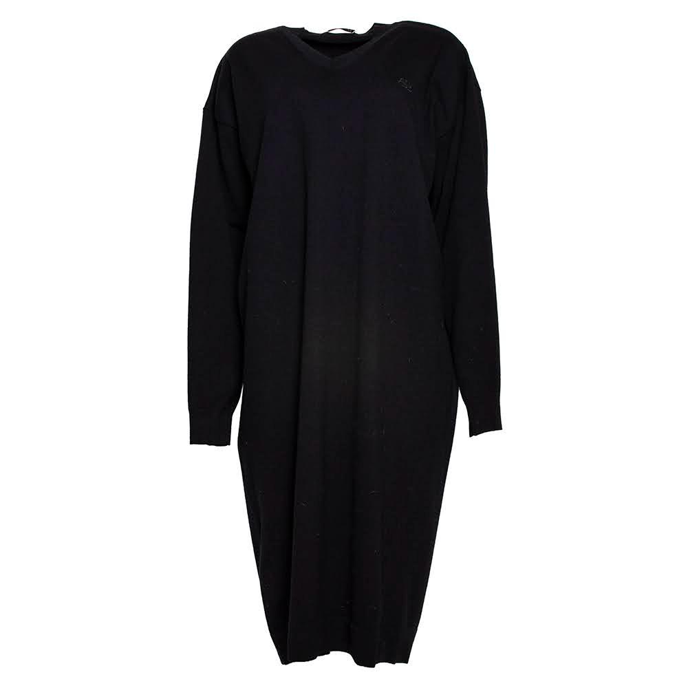  New Balenciaga Size Medium Black 2020 Maxi Dress