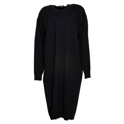 New Balenciaga Size Medium Black 2020 Maxi Dress