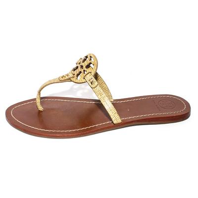 Tory Burch Size 8.5 Tan Leather Sandals