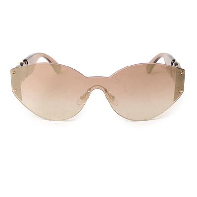 Versace Frameless High Bridge Fit Sunglasses