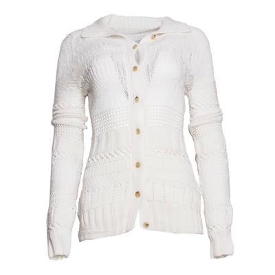 Gabriela Hearst Size XS White Knit Sweater