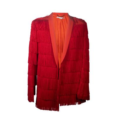 Stella McCartney Size 42 Red Jacket Coat