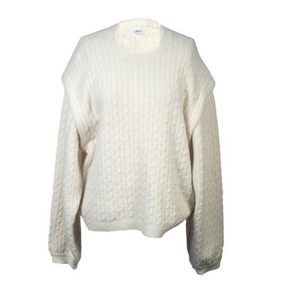  Rohe Size 40 White Sweater 