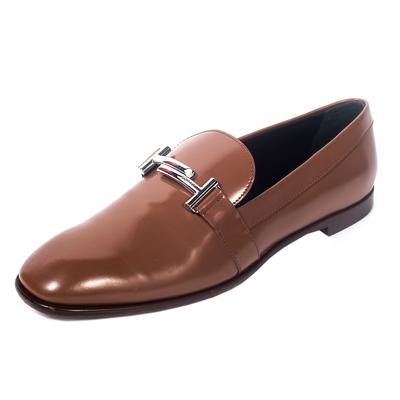  Tod's Size 42 Brown Leather Dress Shoe