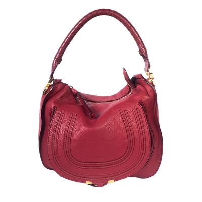 Chloe Red Leather Handbag