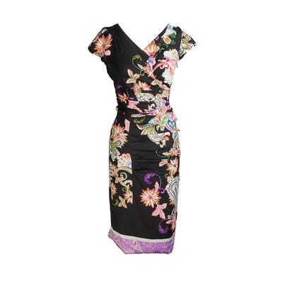 Etro Size 40 Floral Paisley Print Dress 