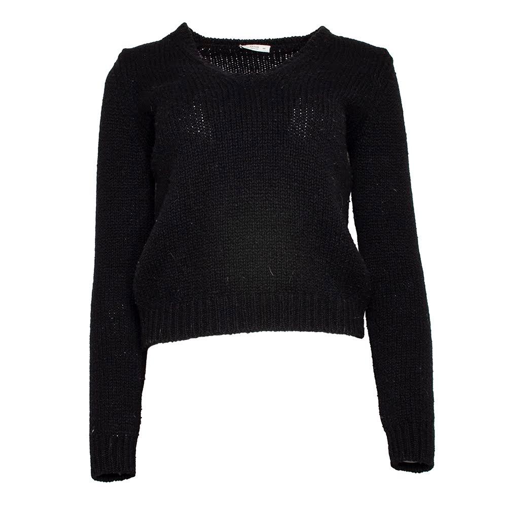  Prada Size 44 Black Sweater