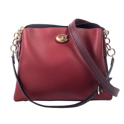 Coach Red Leather Crossbody