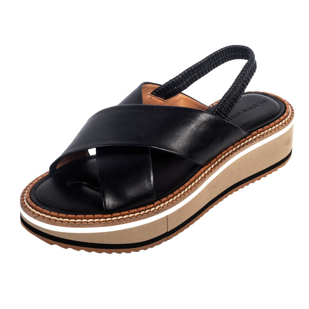  Clergerie Size 41.5 Sling Back Sandals